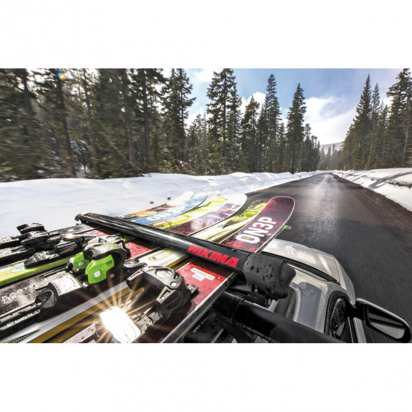Ski rack for roof rack YAKIMA FatCat 6, black