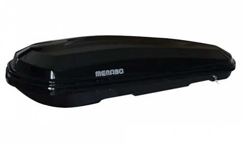 Cargo carrier Menabo Diamond 450 black glossy