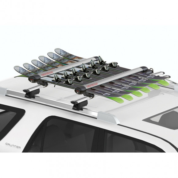 Ski rack for roof rack YAKIMA FatCat 6, alu