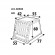 Dog crate for dogs LAMPA №6, 55 x 77 x H 60 cm 