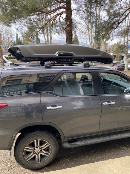 Cargo carrier Thule Vector L Box Titanium/Black Cargo carrier Thule Vector L Box Titanium/Black