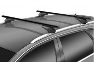 Roof rack MENABO ARIEM for cars with flush rails, ALU, XL