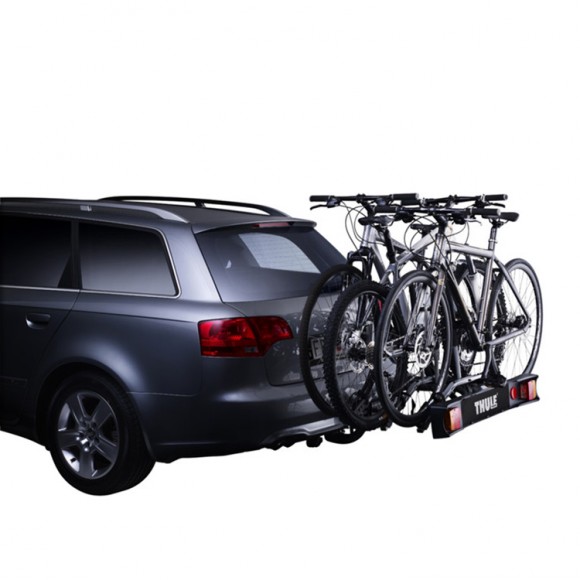 Thule RideOn 9503 bike rack for transporting 3 bikes on a towbar