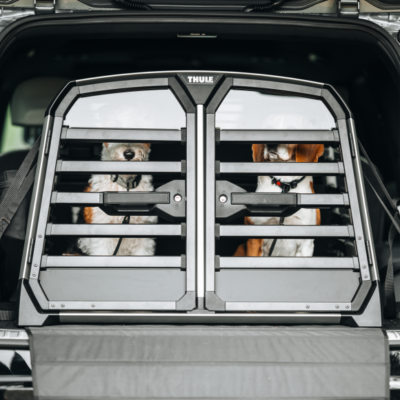 Car dog crate Thule Allax double S 