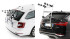 Hatchback bike racks Fabbri Bici Torbolino for 3 bike