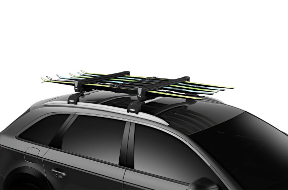 Thule SnowPack 7326 ski carrier for 6 pairs of skis, black