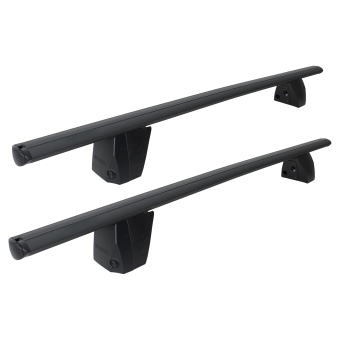 Roof rack MENABO DELTA L for smooth roof, black