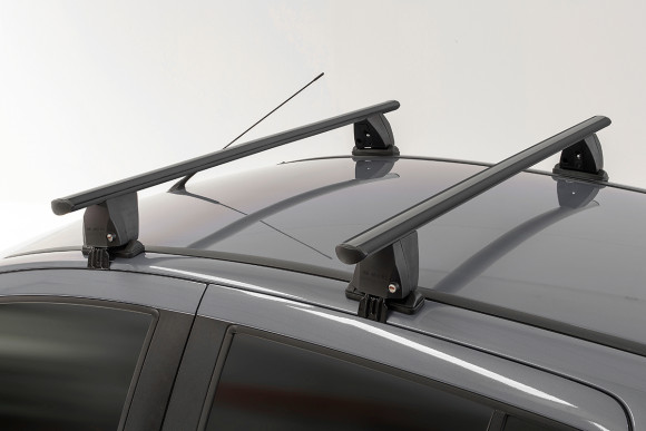 Roof rack MENABO DELTA L for smooth roof, black Roof rack MENABO DELTA L for smooth roof, black
