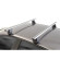 Roof rack MENABO DELTA XL  for smooth roof, aluminum