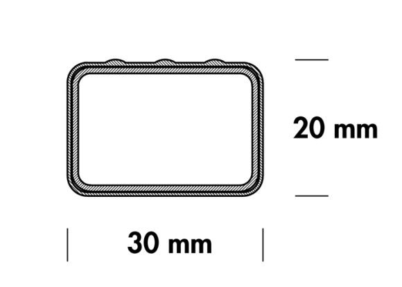 Roof rack FABBRI VIVA 1 for standart railing Roof rack FABBRI VIVA 1 for standart railing