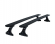Roof rack Thule Wing Bar (20cm) black for roof with rain gutters
