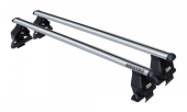 Roof rack MENABO TEMA 112см  for smooth roof, aluminum Roof rack MENABO TEMA 112см  for smooth roof, aluminum