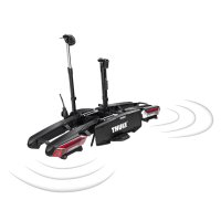 Thule Epos with ParkSecure for 2 bikes on tow bar