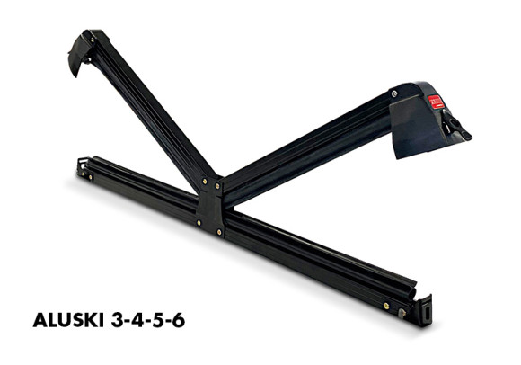 FABBRI Aluski 8 ski carrier for 8 pairs of skis, black FABBRI Aluski 8 ski carrier for 8 pairs of skis, black