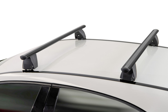  Roof rack MENABO TEMA 130cm, for fix points on the roof, Black