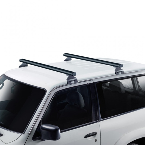 Roof rack Cruz (16cm) for roof with rain gutters