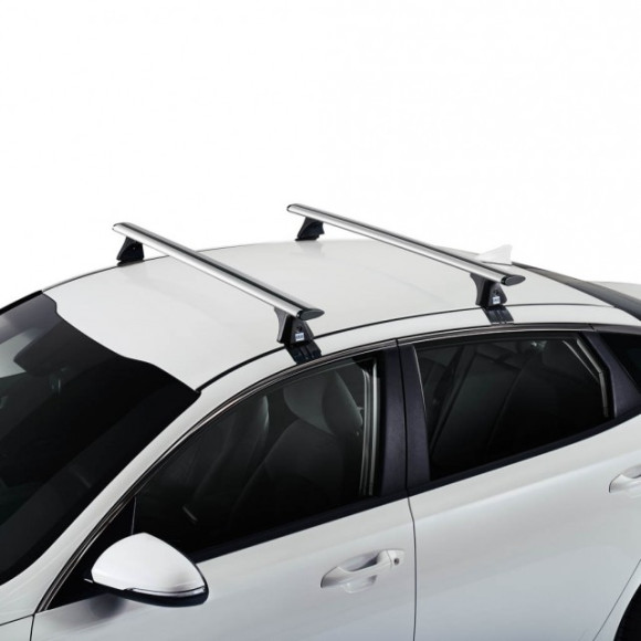 Roof rack CRUZ T108/118  for smooth roof, aluminum