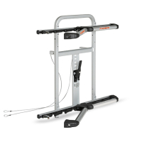 Ski racks for rear wheel